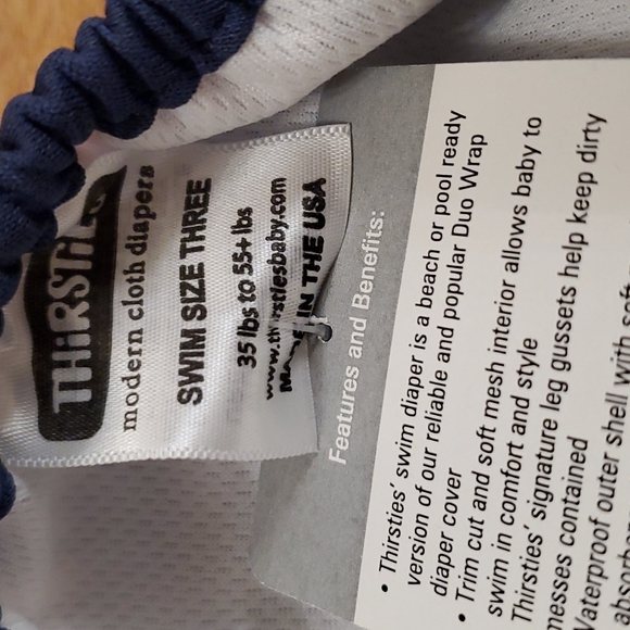 Swim Diapers Thirsties - Picture 3 of 5